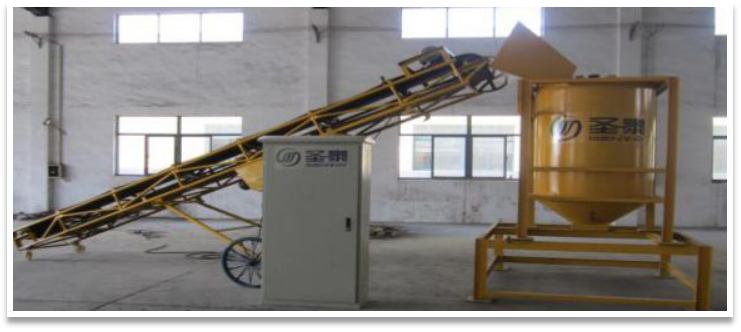 双轴粉碎混合成套机械设备