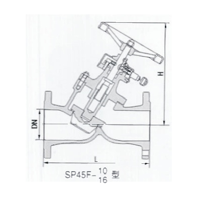 SP45F数字锁定平衡阀图2